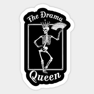 Funny Tarot Card : The Drama Queen Sticker